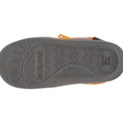 Chaussons bottillons zip Bébé tracteur Kaki chiné