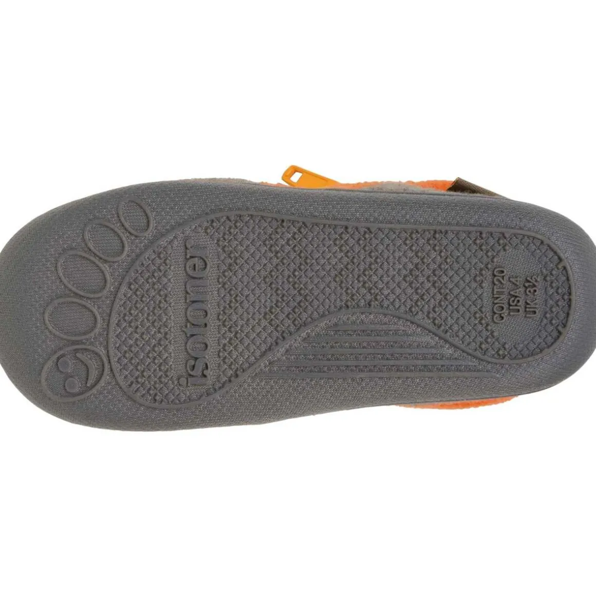 Chaussons bottillons zip Bébé tracteur Kaki chiné