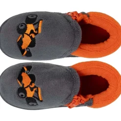 Chaussons bottillons zip Enfant Gris Formule 1