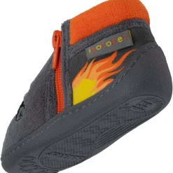 Chaussons bottillons zip Enfant Gris Formule 1