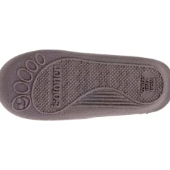 Chaussons bottillons zip Bébé Gris irisé