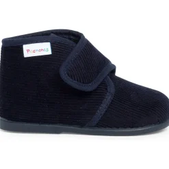 Chaussons En Velours Côtelé À Scratch
