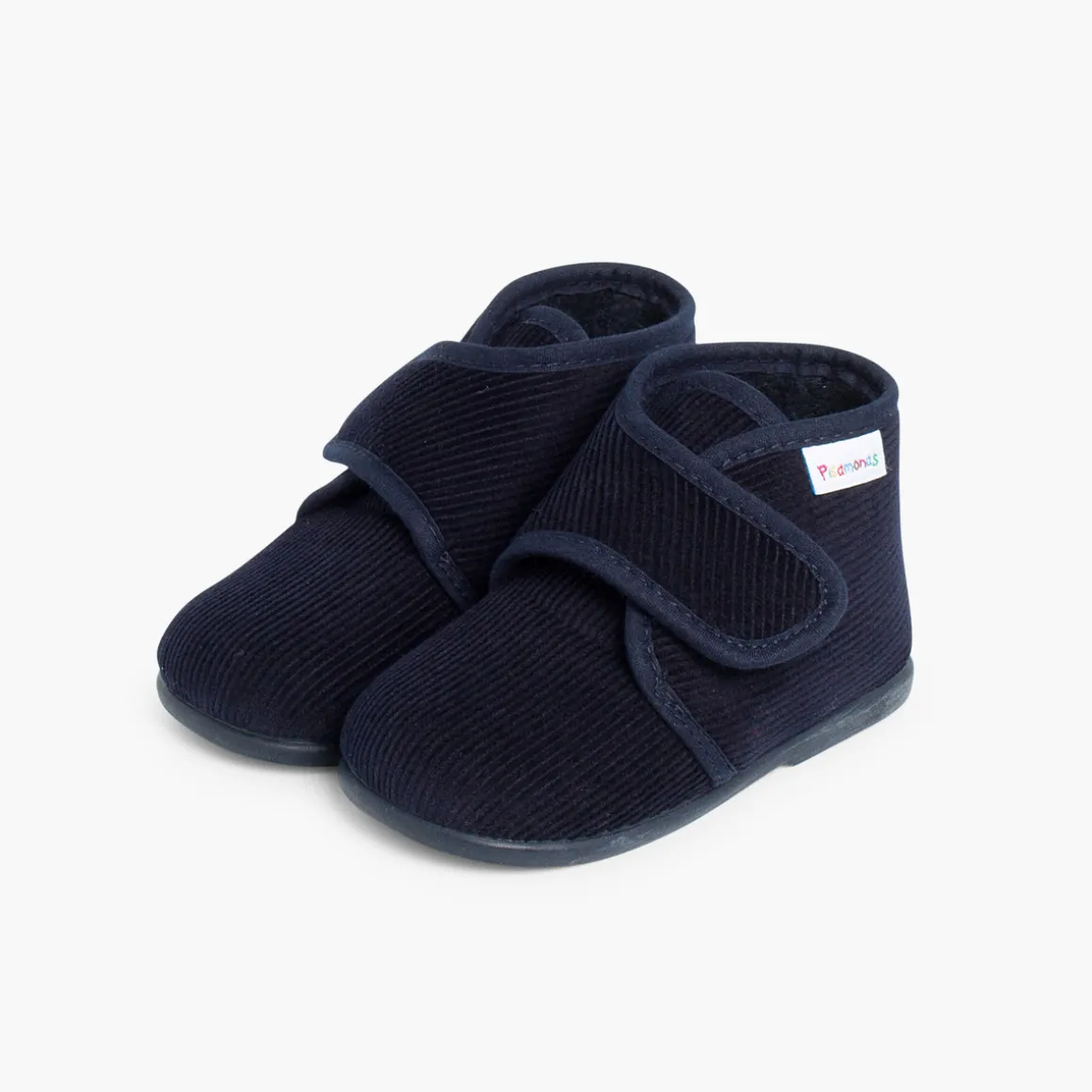 Chaussons En Velours Côtelé À Scratch
