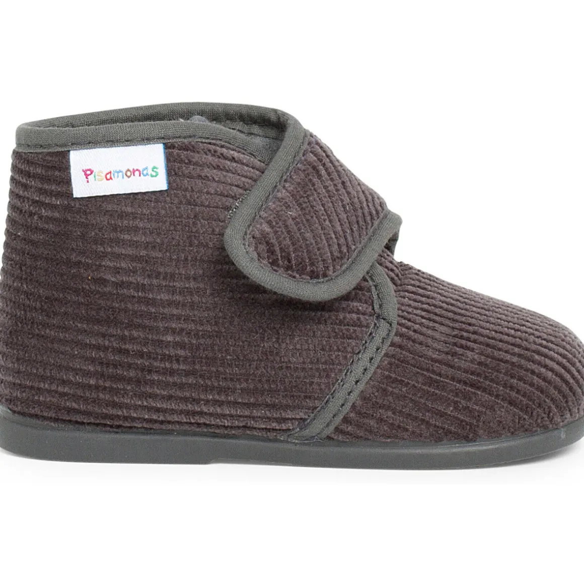 Chaussons En Velours Côtelé À Scratch