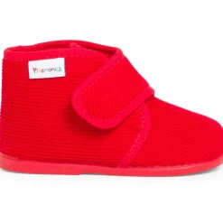 Chaussons En Velours Côtelé À Scratch
