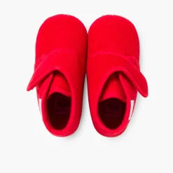 Chaussons En Velours Côtelé À Scratch