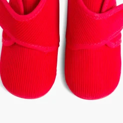 Chaussons En Velours Côtelé À Scratch