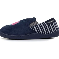 Chaussons mocassins Enfant Marine Tortue