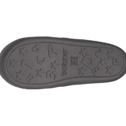 Chaussons mocassins Enfant Monstre Gris