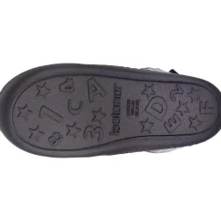 Chaussons mocassins Enfant Monstre rayé