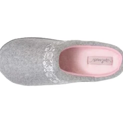 Chaussons mules Junior arabesques Gris chiné