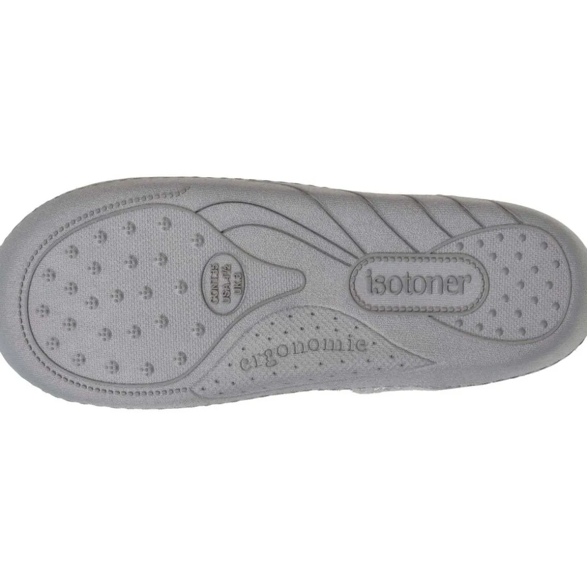 Chaussons mules Junior arabesques Gris chiné