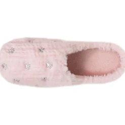 Chaussons mules Junior Rose chat