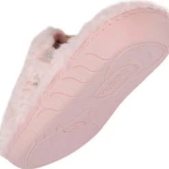 Chaussons mules Junior Rose chat