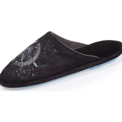 Chaussons mules Plates junior Noir