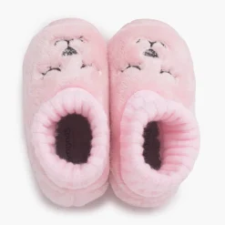 Chaussons Ours En Fourrure Douce Chaussettes