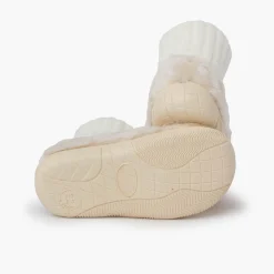 Chaussons Ours En Fourrure Douce Chaussettes