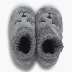 Chaussons Ours En Fourrure Douce Chaussettes