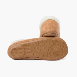 Chaussons Pantoufles Façon Peau De Mouton