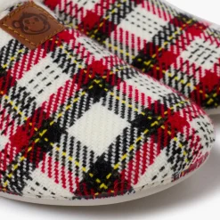 Chaussons Pure Laine Carreaux