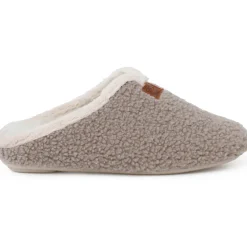 Chaussons Sabot Façon Peau De Mouton