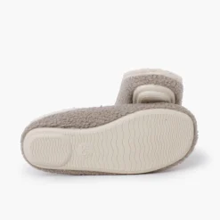 Chaussons Sabot Façon Peau De Mouton