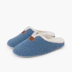 Chaussons Sabot Façon Peau De Mouton