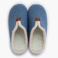 Chaussons Sabot Façon Peau De Mouton