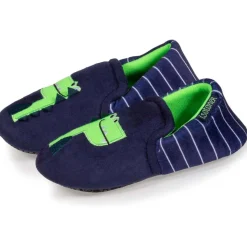 Chaussons slippers Enfant Dinosaure Marine