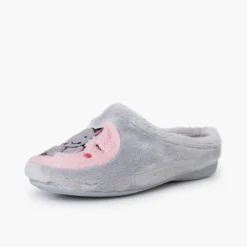 Chaussons Type Sabot Chat Et Lune