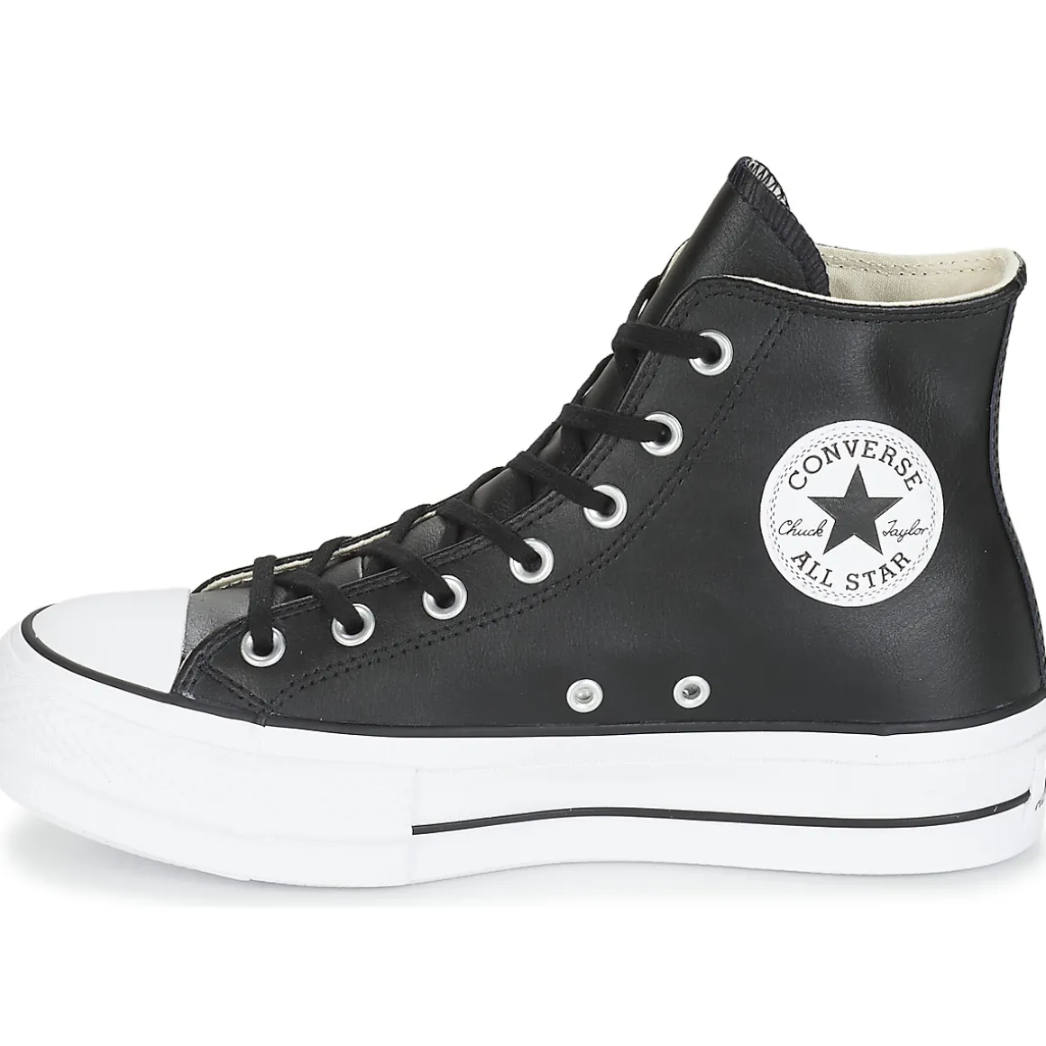 CHUCK TAYLOR ALL STAR LIFT CLEAN LEATHER HI