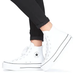 CHUCK TAYLOR ALL STAR LIFT CLEAN LEATHER HI