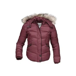 doudoune fille anna bordeaux