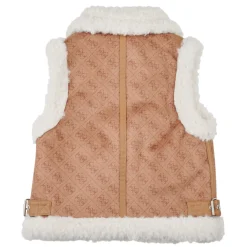 FAUX SUEDE VEST