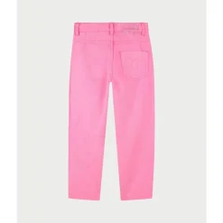 Jean fillette en twill avec cœurs