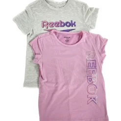 Junior - Lot de 2 t-shirts - rose et gris