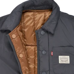 LVB REVERSIBLE QUILTED SHACKET