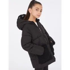 Manteau en nylon matelassé