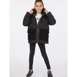Manteau en nylon matelassé