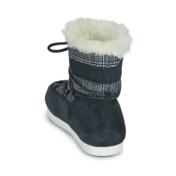 MOON BOOT FAR SIDE LOW FUR TARTAN