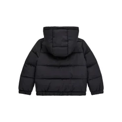 PADDED HOODED LS JACKET W ZIP