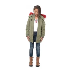 Parka Fille Awin Kaki