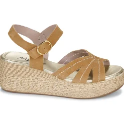 Sandales et Nu-pieds Myma 8360-00-VEL-TAN