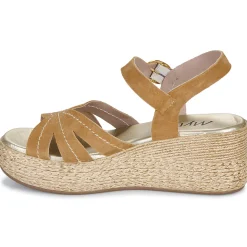 Sandales et Nu-pieds Myma 8360-00-VEL-TAN