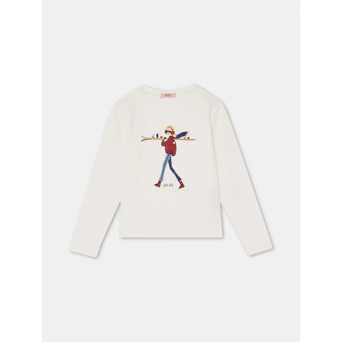 T-shirt en coton avec imprimé