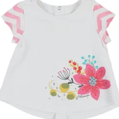 T-shirt multicolore