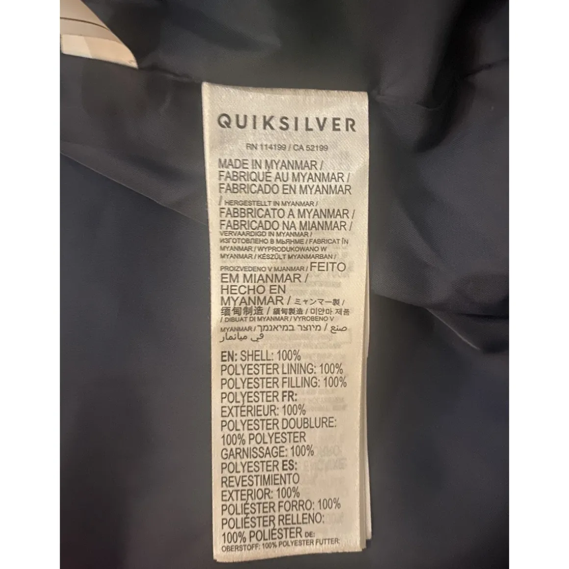 Veste Doudoune QUIKSLIVER