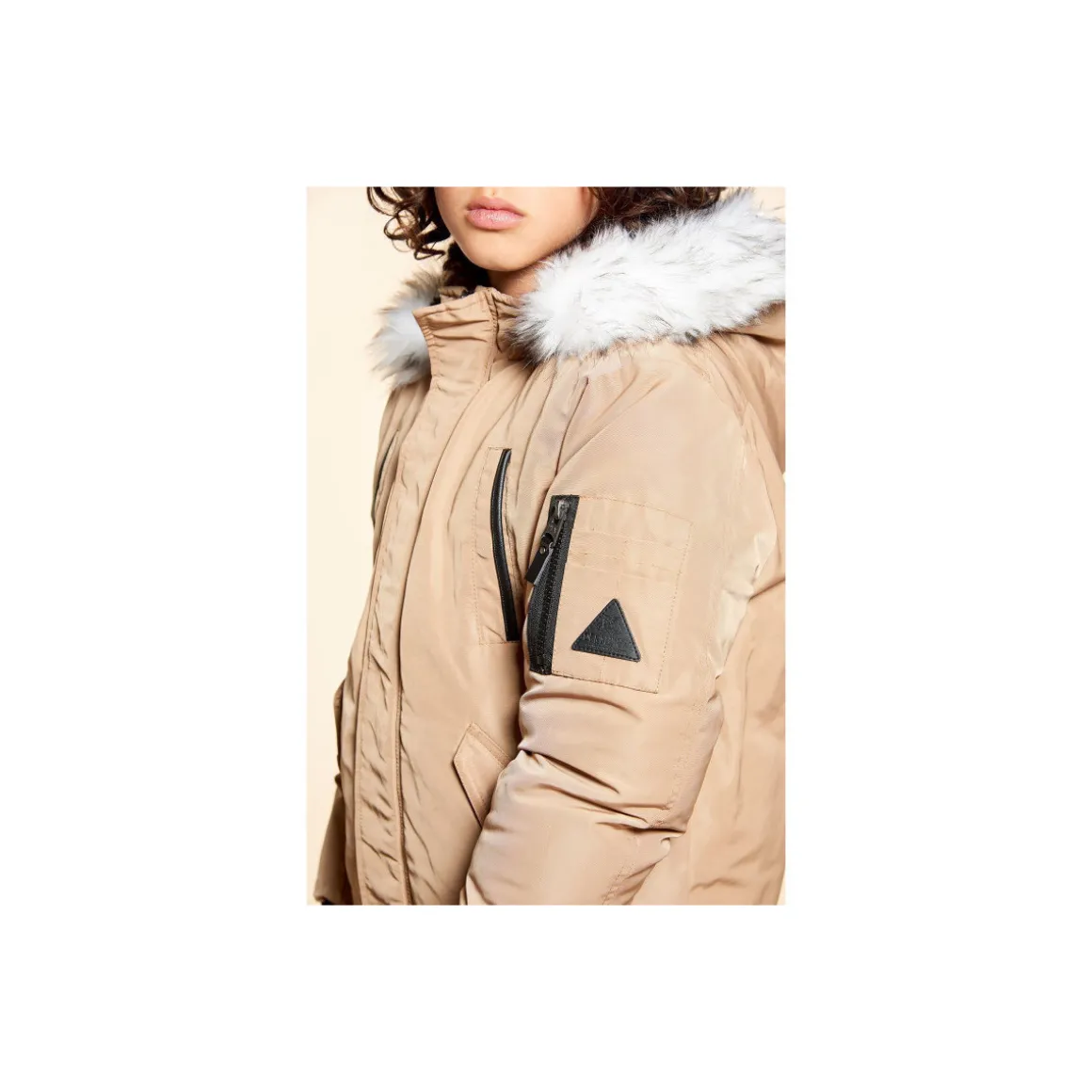 Veste junior SHARK Camel -