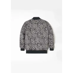 Veste réversible argusgi noir à motif cachemire
