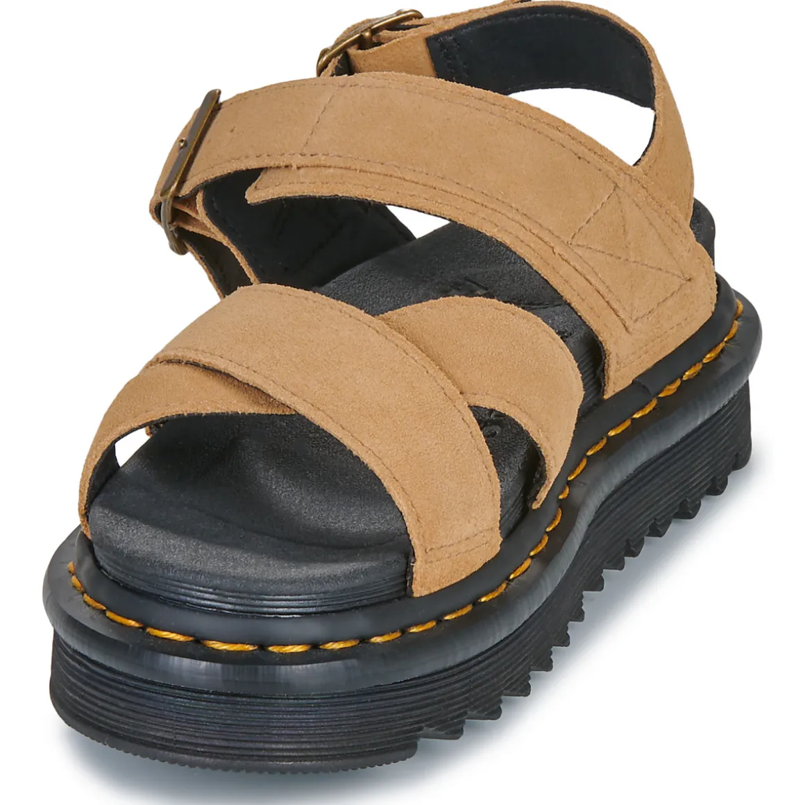 Voss II Sandal Tan Suede